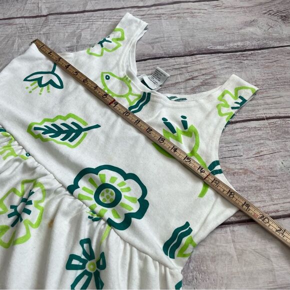 Diane Von Furstenberg Vintage Knit Midi Sleeveless Dress White Green Size Large - Picture 6 of 9